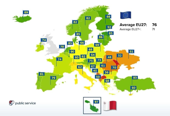 EU27 Digital Services map-1