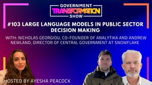 Podcast # 103 - Large Language Models in public sector decision making