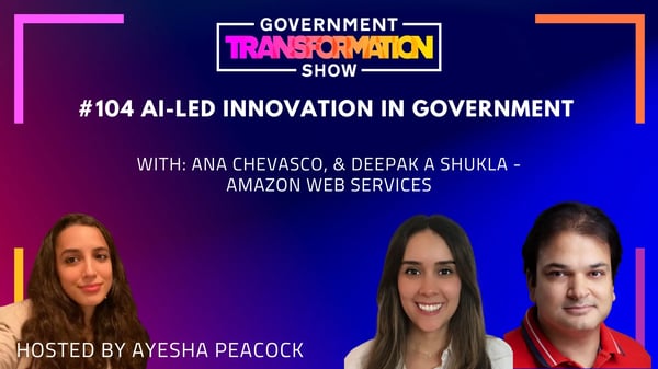 #104 - AI-led innovation in Government