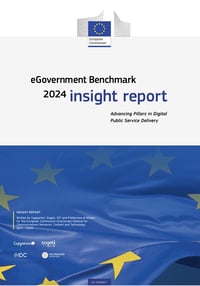 Cover of 2024 eGovernment Benchmark report