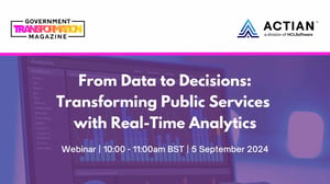 Webinar - Transforming Public Services with Real-Time Analytics